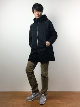中嶋時男さん(メンズ・183cm)の春コーディネート
