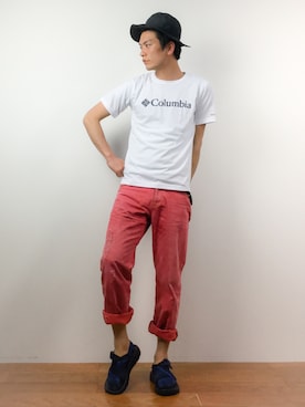 中嶋時男さん（メンズ・183cm）の春コーディネート