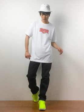 中嶋時男さん(メンズ・183cm)の春コーディネート