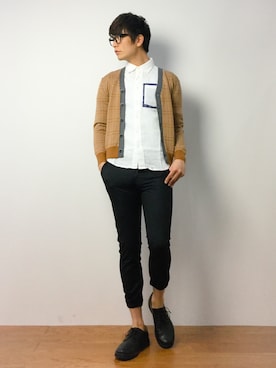 中嶋時男さん（メンズ・183cm）の春コーディネート
