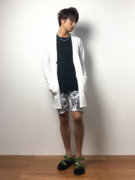 中嶋時男さん（メンズ・183cm）の春コーディネート