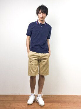 中嶋時男さん（メンズ・183cm）の春コーディネート