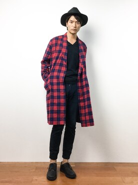 中嶋時男さん（メンズ・183cm）の夏コーディネート