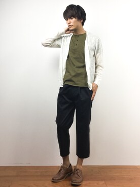 中嶋時男さん（メンズ・183cm）の夏コーディネート