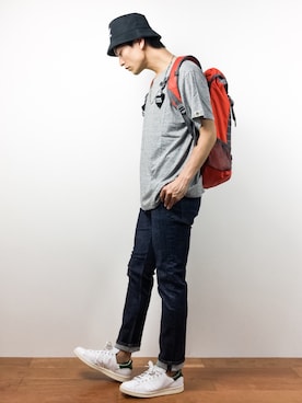 中嶋時男さん（メンズ・183cm）の夏コーディネート