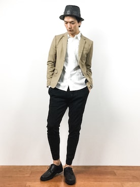 中嶋時男さん（メンズ・183cm）の夏コーディネート