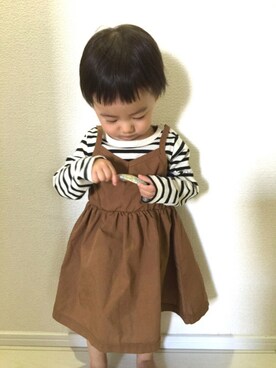 ワンピース ドレスを使った 1歳半 女の子 の人気ファッションコーディネート Wear