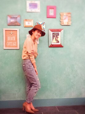 「アローズ」｜平井美奈子さん（レディース・158cm）の冬コーディネート