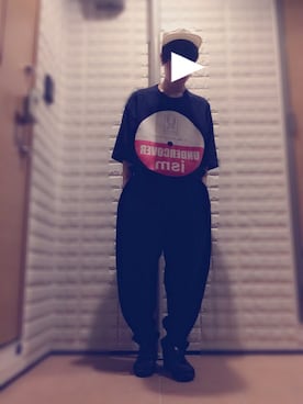 「Undercoverism（アンダーカバイズム）のアイテム（キャップ）」を使った、Keitaさん（メンズ・170cm）の夏コーディネート