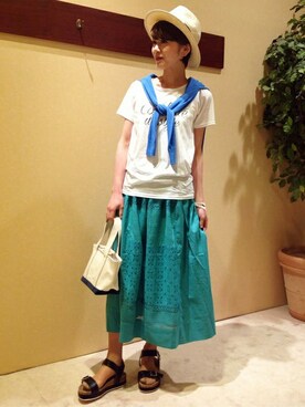 ザワワさん（レディース・158cm）の春コーディネート