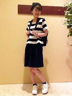 ザワワさん（レディース・158cm）の春コーディネート