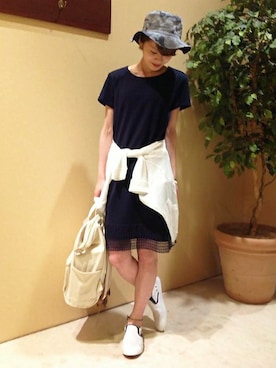 ザワワさん（レディース・158cm）の春コーディネート