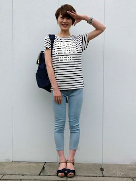 ザワワさん（レディース・158cm）の夏コーディネート