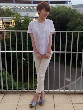 ザワワさん（レディース・158cm）の夏コーディネート