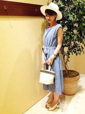 ザワワさん（レディース・158cm）の夏コーディネート