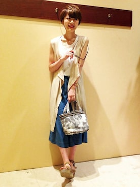 ザワワさん（レディース・158cm）の夏コーディネート