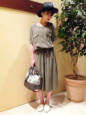 ザワワさん（レディース・158cm）の夏コーディネート