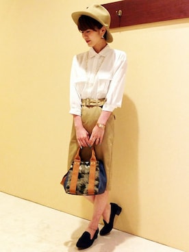 ザワワさん（レディース・158cm）の夏コーディネート