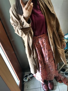 ハセガワさん（レディース・158cm）の秋コーディネート