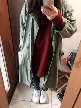 ハセガワさん（レディース・158cm）の秋コーディネート