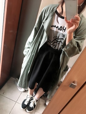 ハセガワさん（レディース・158cm）の秋コーディネート