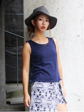 「マウンテンハット」｜BARAK_sawaさん（レディース・158cm）の秋コーディネート