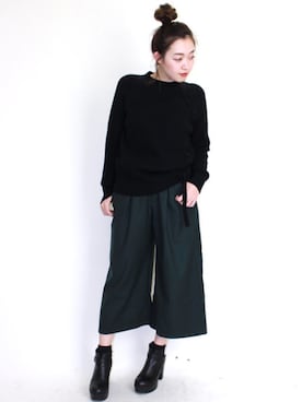 「BARAK（バラク）のアイテム」を使った、BARAK_sawaさん（レディース・164cm）の秋コーディネート