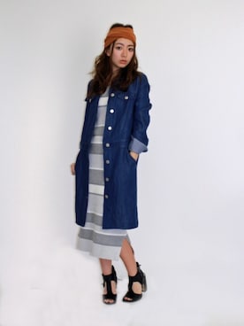 「BARAK（バラク）のアイテム」を使った、BARAK_sawaさん（レディース・158cm）の冬コーディネート