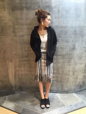 「スエット」｜BARAK_sawaさん（レディース・160cm）の冬コーディネート