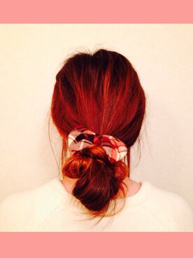 「OZOC（オゾック）のアイテム（ヘアアクセサリー）」を使った、mttyさん（レディース・157cm）の春コーディネート