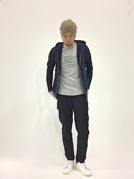 kijiさん（メンズ・180cm）の春コーディネート