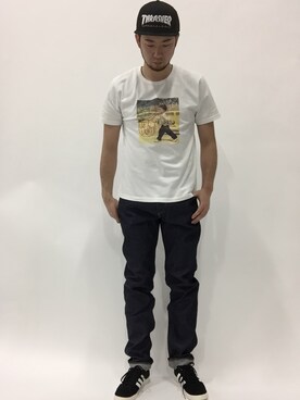 kijiさん（メンズ・180cm）の春コーディネート