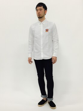 「L.H.P（エルエイチピー）のアイテム（スニーカー）」を使った、kijiさん（メンズ・180cm）の春コーディネート