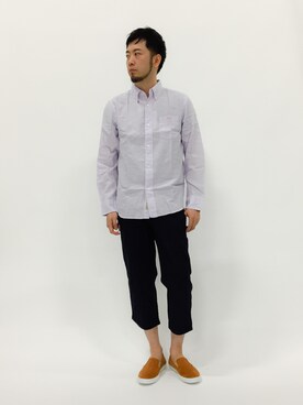 「SHIPS」｜kijiさん（メンズ・180cm）の春コーディネート