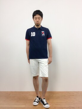 kijiさん（メンズ・180cm）の夏コーディネート