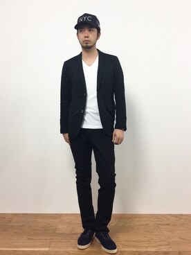 kijiさん（メンズ・180cm）の夏コーディネート