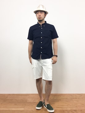 kijiさん（メンズ・180cm）の夏コーディネート