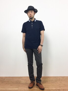 「ability（アビリティ）のアイテム（パンツ）」を使った、kijiさん（メンズ・180cm）の夏コーディネート