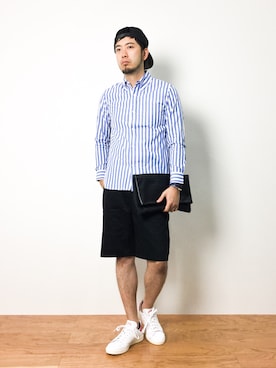 kijiさん（メンズ・180cm）の夏コーディネート