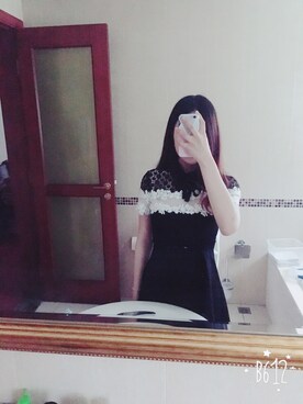 「sandro（サンドロ）のアイテム（ワンピース/ドレス）」を使った、sharonさん（レディース・160cm）の夏コーディネート