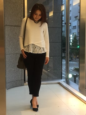 「BDONNA（ビドンナ）のアイテム」を使った、ismさん（レディース・167cm）の秋コーディネート