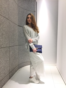 「BDONNA（ビドンナ）のアイテム」を使った、ismさん（レディース・160cm）の冬コーディネート