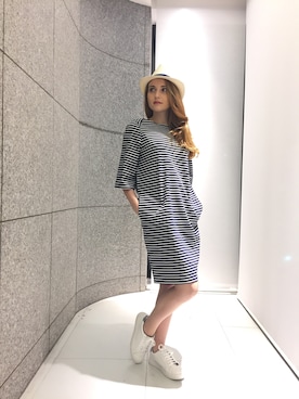 「BDONNA（ビドンナ）のアイテム」を使った、ismさん（レディース・160cm）の冬コーディネート
