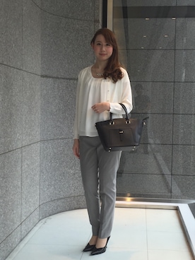 「アイテム（アンサンブル）」を使った、ismさん（レディース・170cm）の冬コーディネート