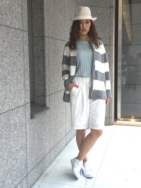 「BDONNA（ビドンナ）のアイテム」を使った、ismさん（レディース・168cm）の春コーディネート