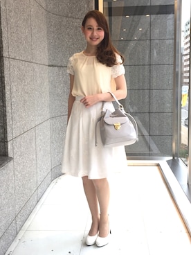 「フレアースカート」｜ismさん（レディース・170cm）の春コーディネート