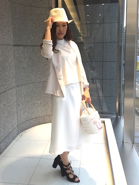 「BDONNA（ビドンナ）のアイテム」を使った、ismさん（レディース・168cm）の春コーディネート