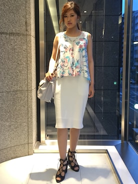 「BDONNA（ビドンナ）のアイテム」を使った、ismさん（レディース・168cm）の春コーディネート