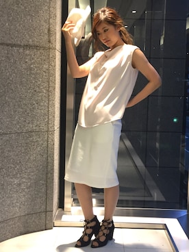 「BDONNA（ビドンナ）のアイテム」を使った、ismさん（レディース・168cm）の春コーディネート