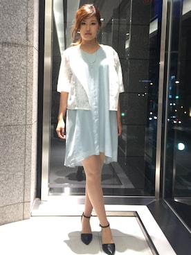 「BDONNA（ビドンナ）のアイテム」を使った、ismさん（レディース・168cm）の春コーディネート